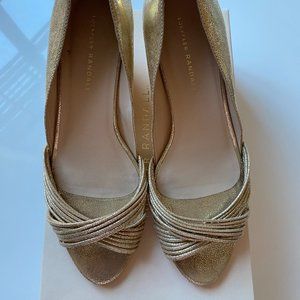 Loeffler Randall Wedge Gold Heel 9M